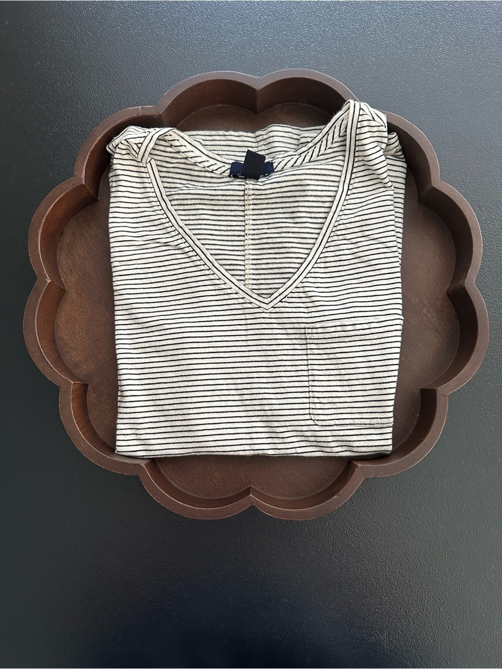 Women’s GAP Striped Tank Top with Front Pocket Size S
